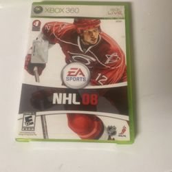 NHL 08 For Xbox 360