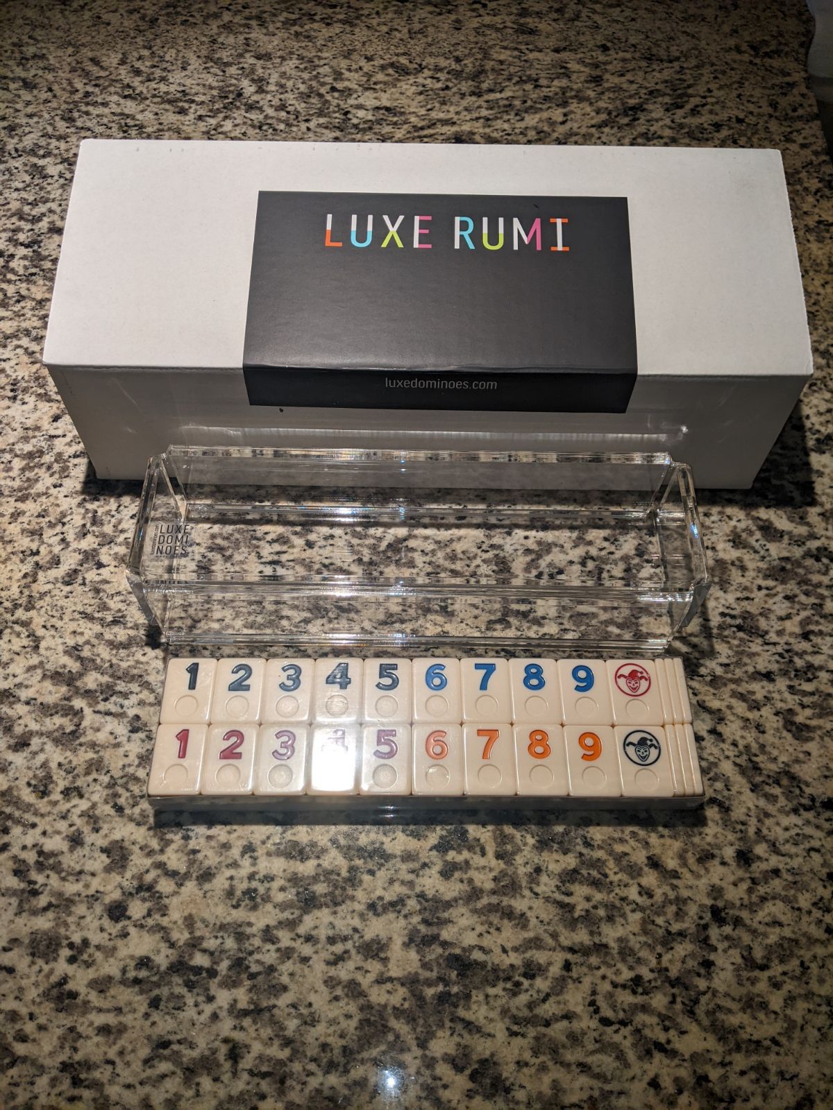 Saks Fifth Avenue - Luxe Dominoes/Rummy Tile Game
