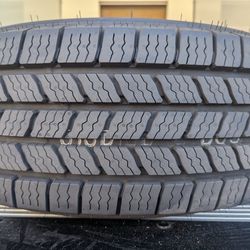 Lt245/75R17 Brand New Wheels And Tires all Dated Mar 2026 (Takeoffs From A New Ford Van)
