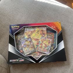 Pokemon Meowth vmax Collection Box