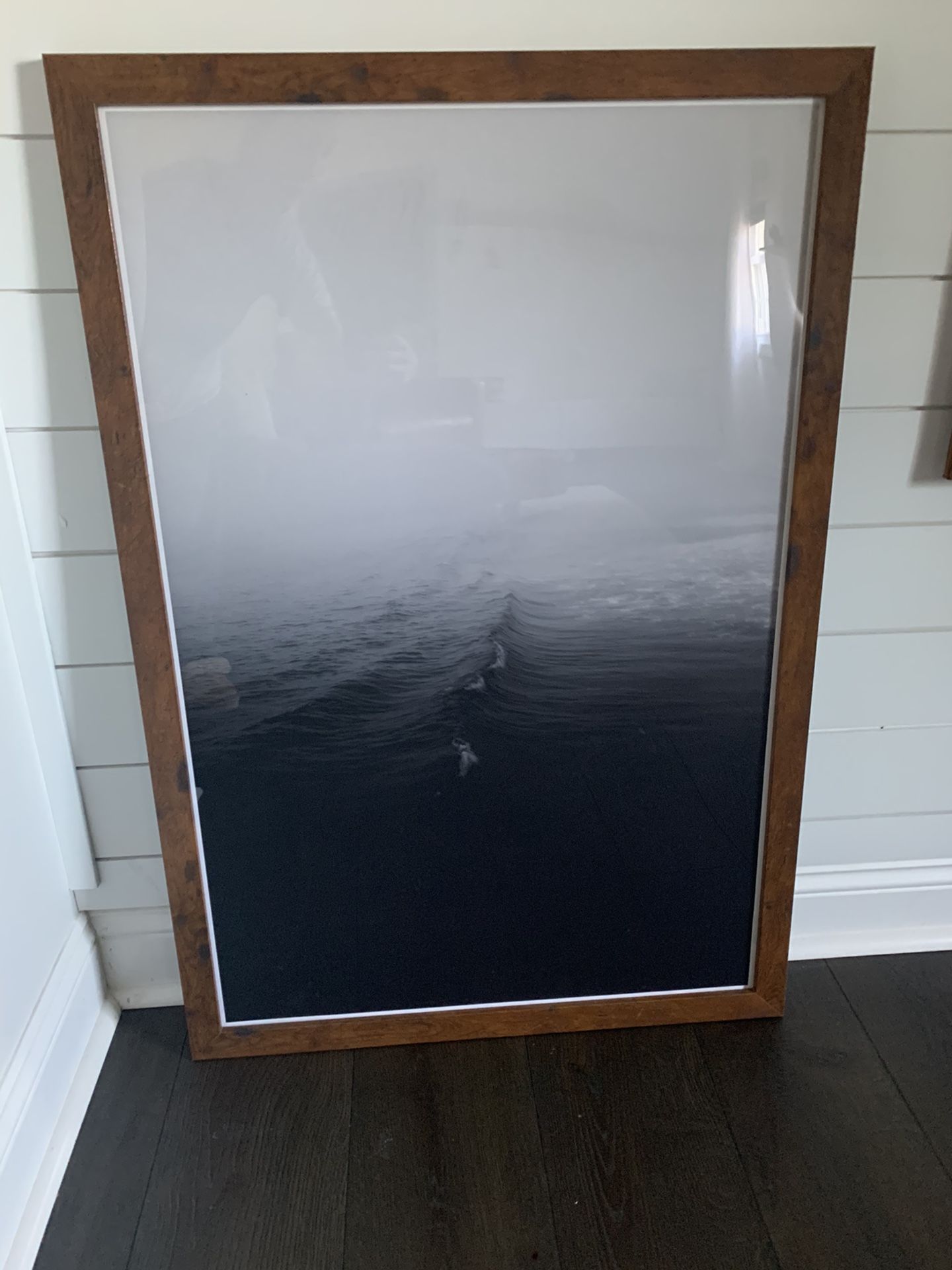 Framed Ocean Print Wall Art
