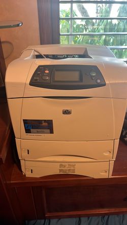 The selected region shows an HP LaserJet 4250dtn monochrome workgroup laser printer