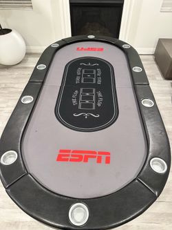 ESPN Folding Poker Table
