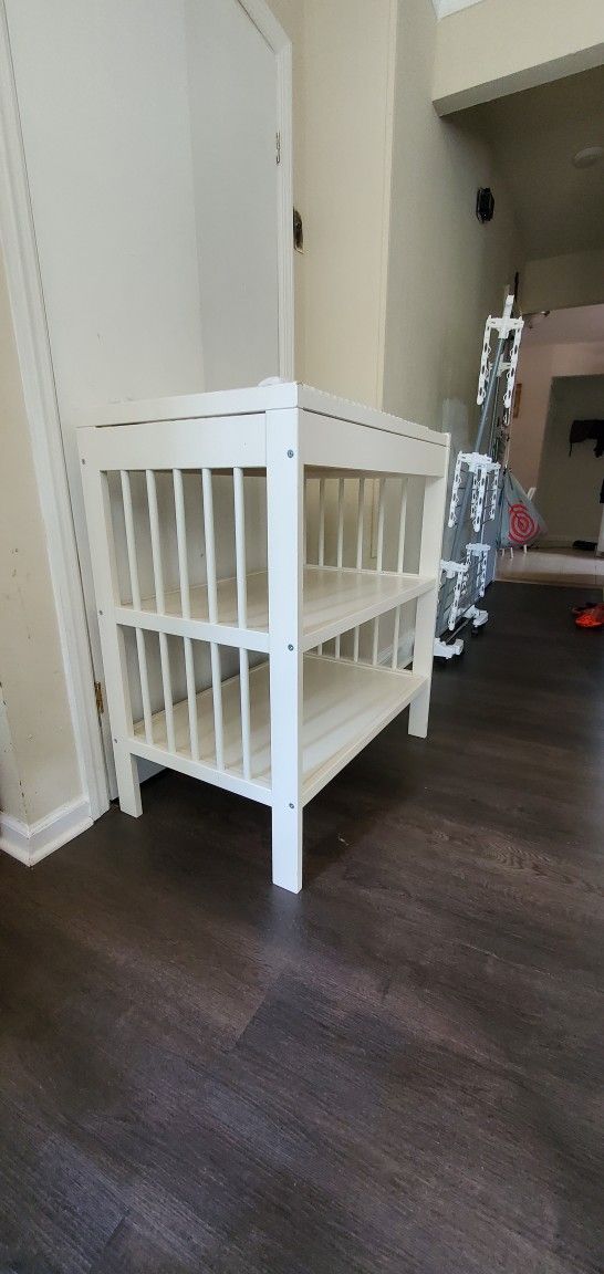 GULLIVER Changing table, white (Baby Changing Table)
