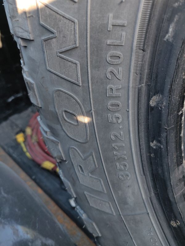 35x12.5x20 mud tires. for Sale in Houston, TX OfferUp