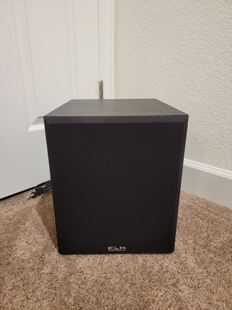 KLH ASW8-120B Amplified Subwoofer