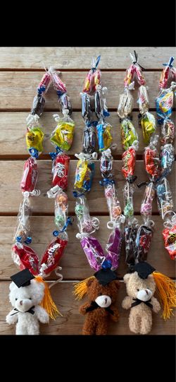 Candy Graduation leis