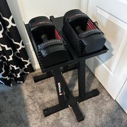 PowerBlock 50 Sports w/Rack