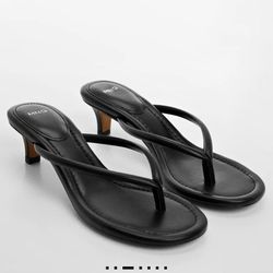 Mango thong heels | Size 6