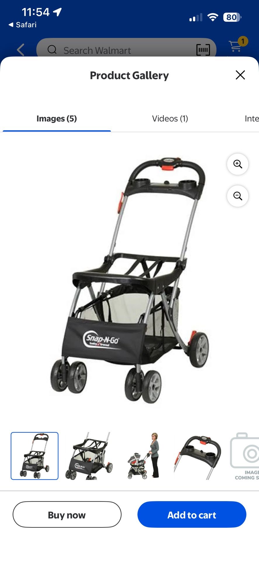 Snap N Go Stroller