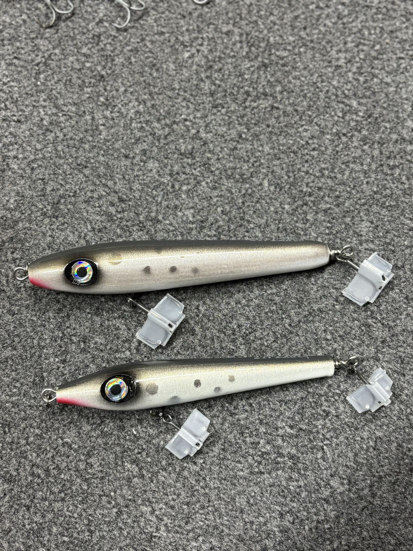 247 Wood Top Water Spooks for Striped Bass (MADE IN USA)