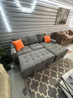 Sleeper Sectional with Storage Chase