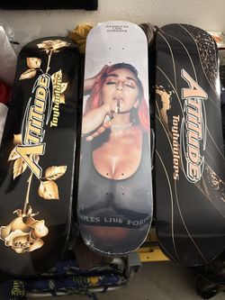 Skateboard Decks No Grip Tape