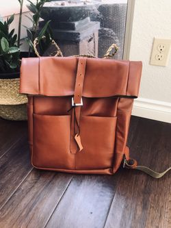Leather handmade bag