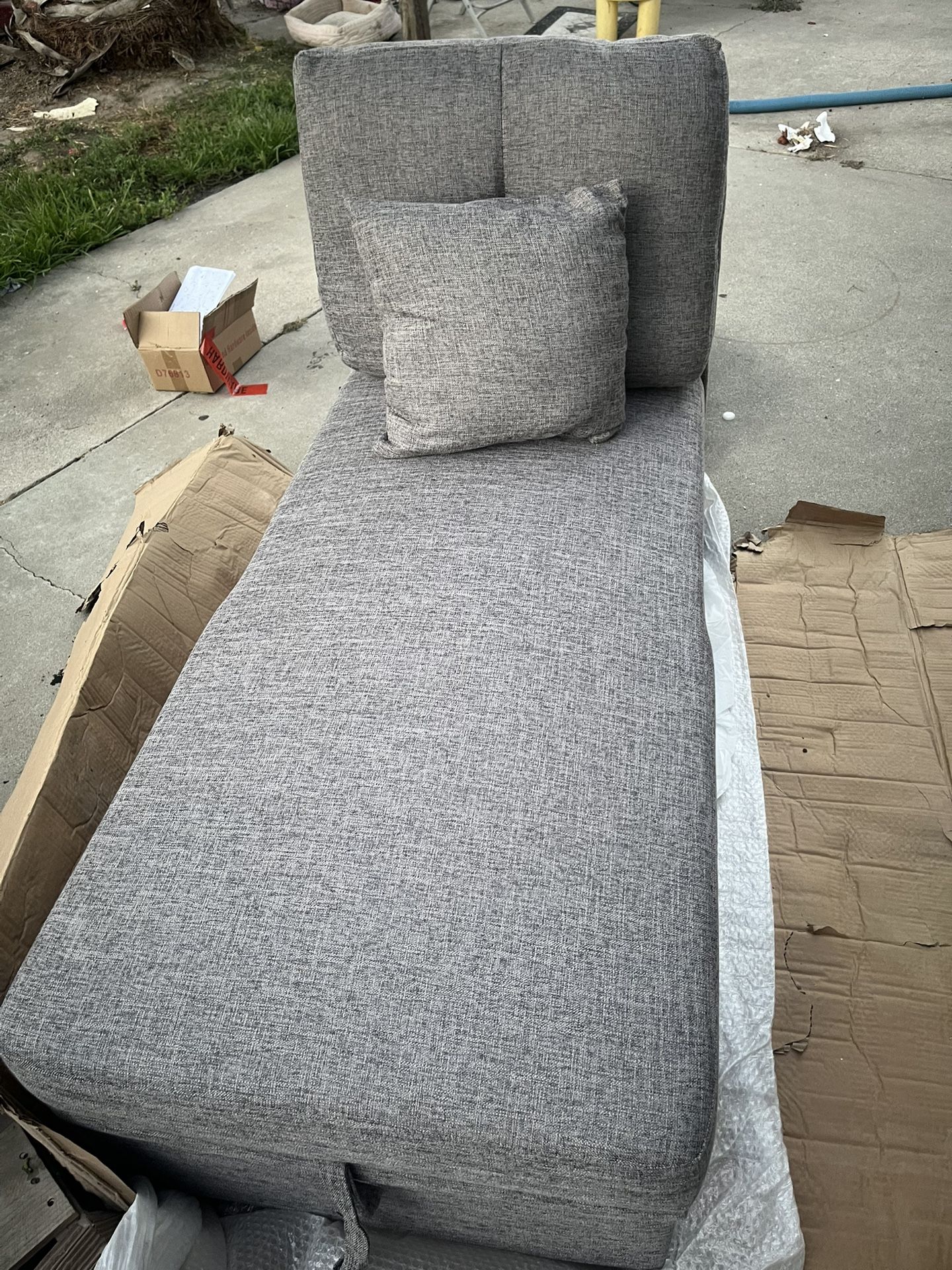 New Grey Couch