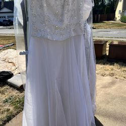 Prom Or Simple Wedding Dress