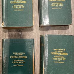 JOHNSON'S NEW ILLUSTRATED UNIVERSAL CYCLOPEDIA 4 book