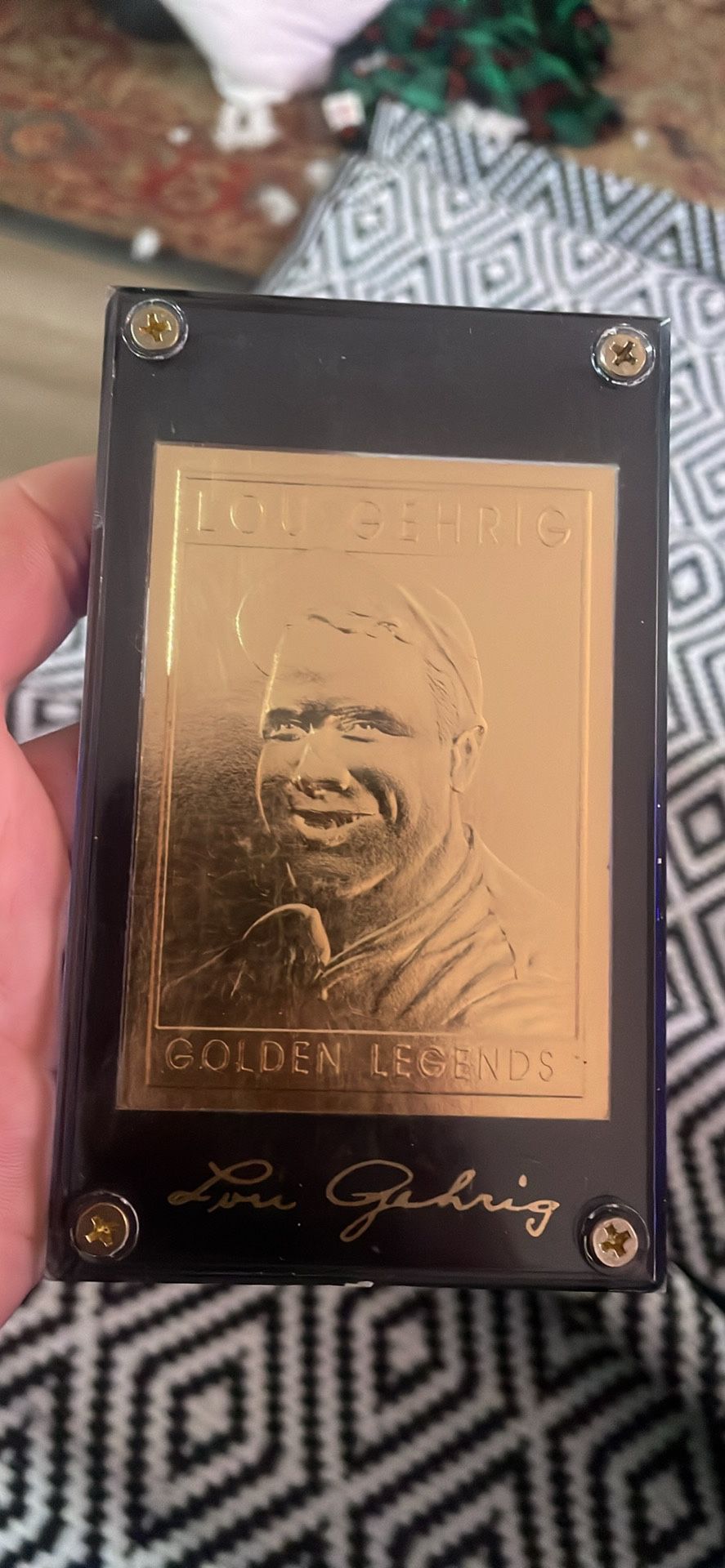 Golden Legends Baseball Card