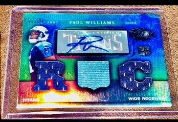 RC Paul Williams Relic Triple Threads Sepia 40/69