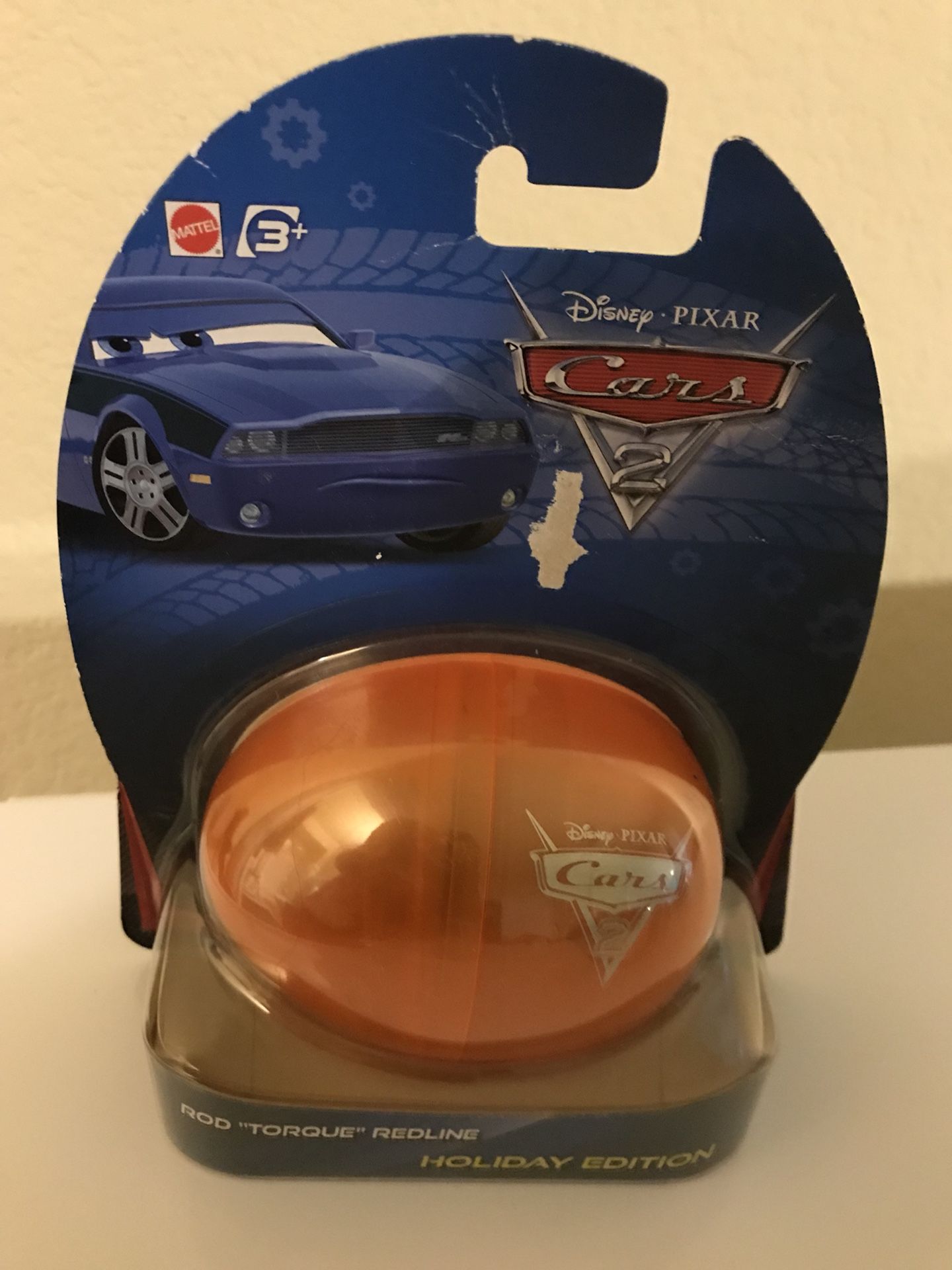 Cars2 Rod “Torque” Redline (Car Inside)...Easter Egg...Kid Toy.