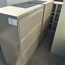 2x 4 Drawer File Cabinet $125 Each