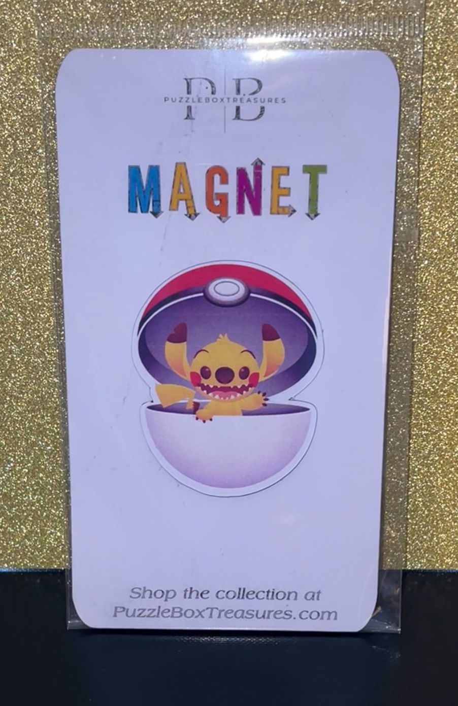 LILO And Stitch Magnet - Disney Pikachu Pokemon Merchandise Collectible 