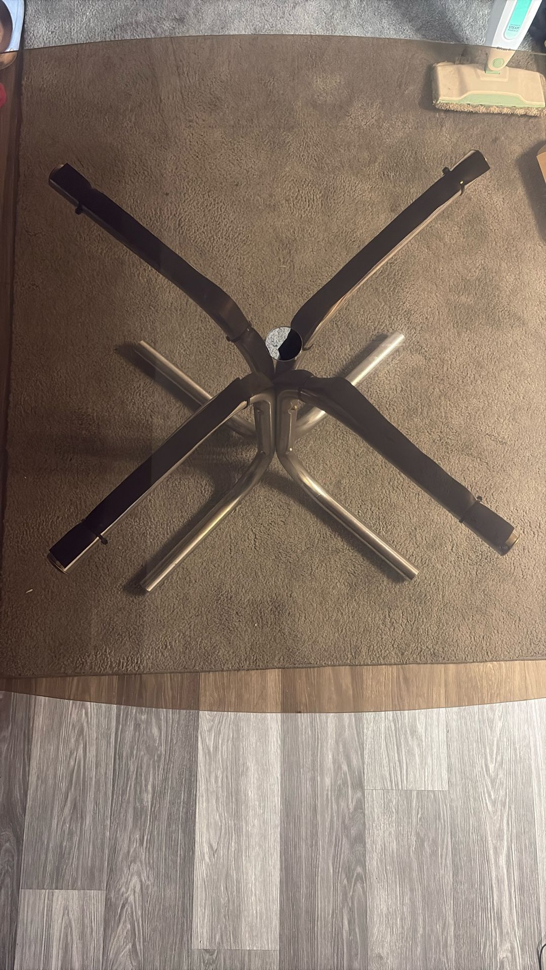 Dinning Room Table With Glass Top