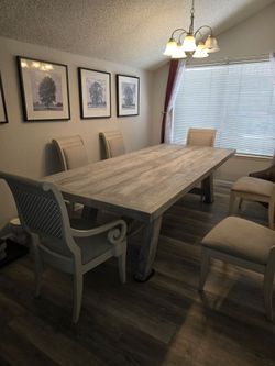 Custom-built Farmhouse Dining Table