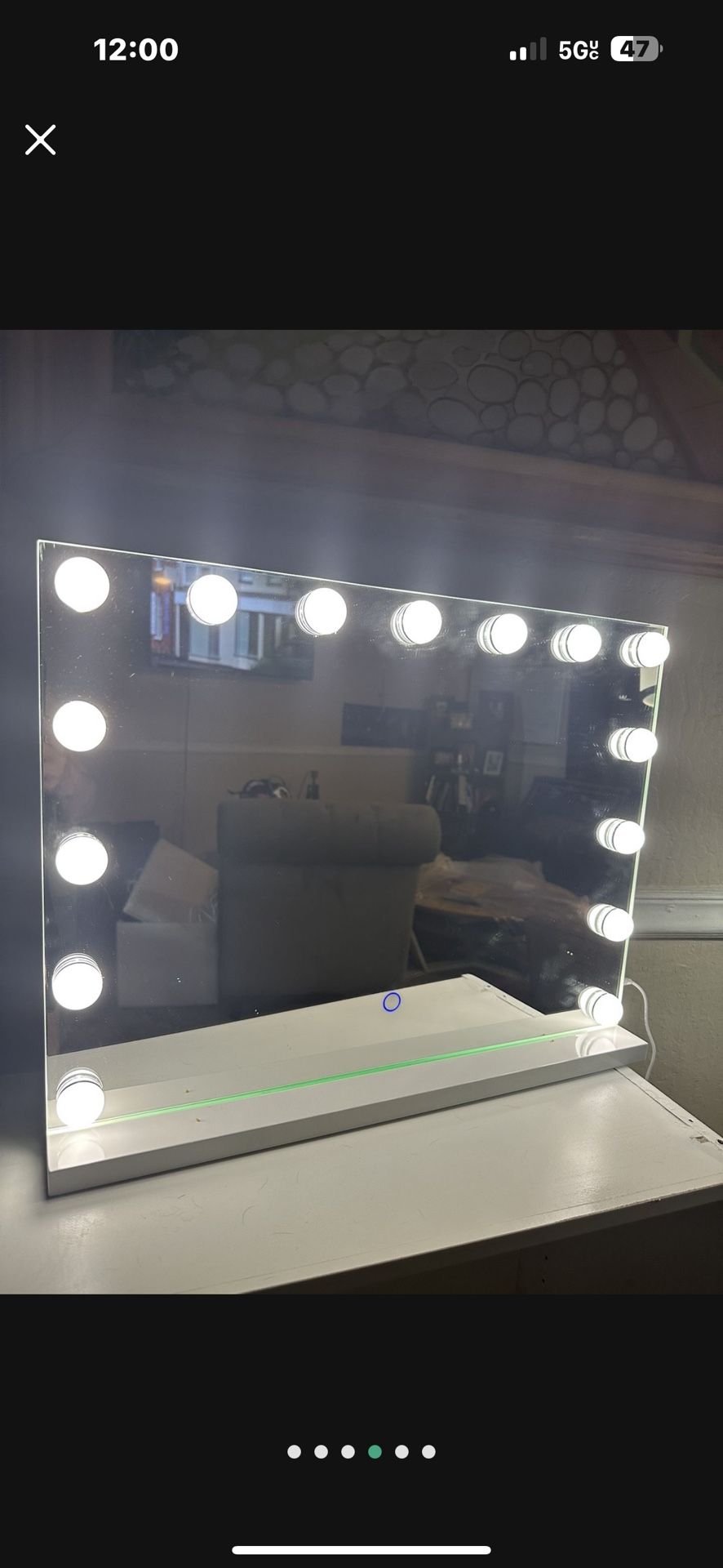 Hollywood Vanity Mirror 22 In Brand New With Bluetooth Speakers