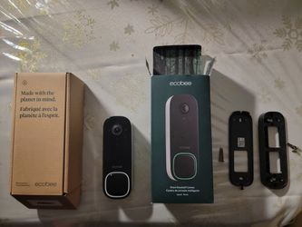 ecobee Smart Thermostat Premium +  Smart Video Doorbell Camera (Wired)