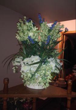 Beautiful flowers with beautiful vase