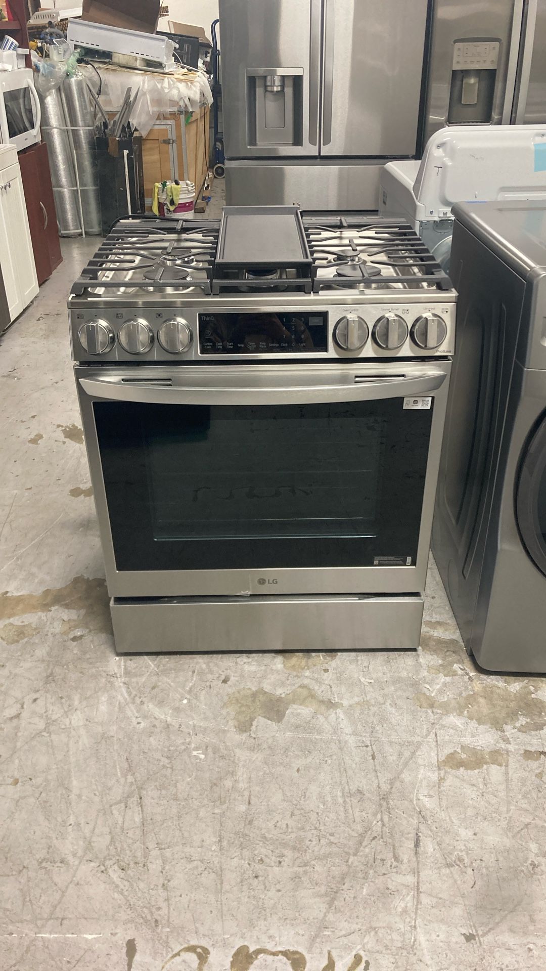 Single Oven Gas Range