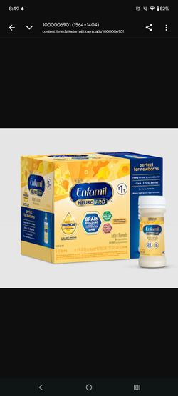 Enfamil ready to use bottles
