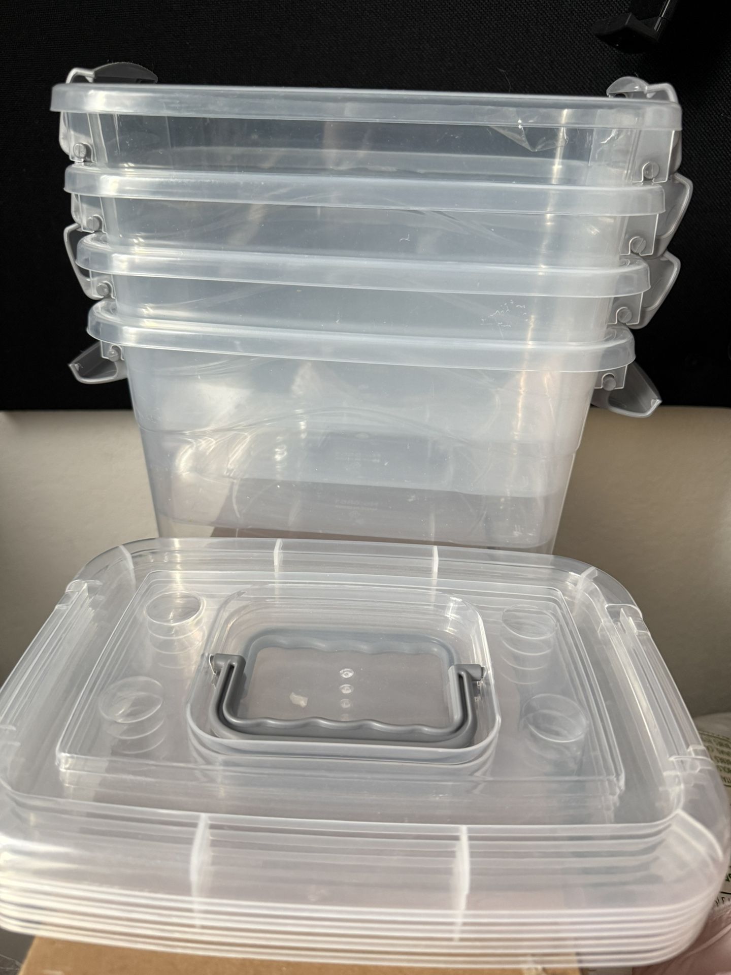 Plastic Box  with Lids