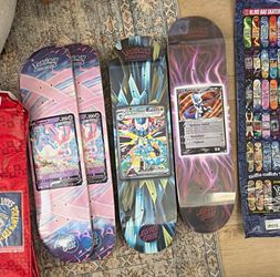 Santa Cruz x Pokémon Skateboard Deck Collection of 4