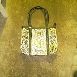 Anne Klein Leopard Shoulder Bag