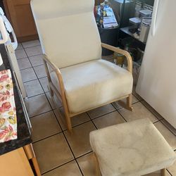 Rocking Chair and bench/footrest