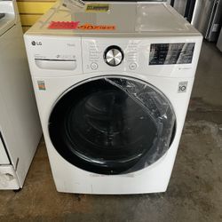 New LG ThinQ Front Load Washer 5.0 Cubic Feet