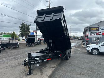 2027 Eagle Trailer 7X14 RAPTOR 14K 36" SIDES DUMP TRAILER