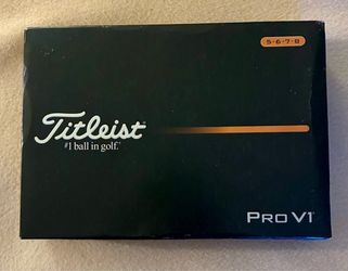 Titleist Pro V1 Golf Balls Box (5 thru 8)