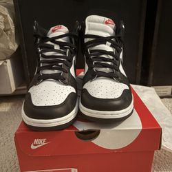 W 10.5 Panda Dunk Highs 