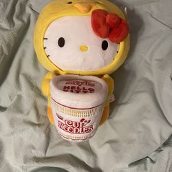 Ramen Noodle X Hello Kitty Kidrobot Plush