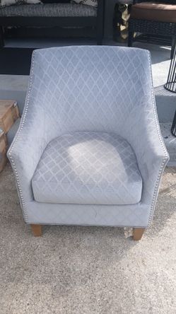 Gray Accent Chair