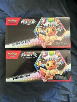 Prismatic evolution surprise boxes