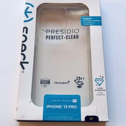 New Speck Presidio Perfect Clear Case for iPhone 13 PRO