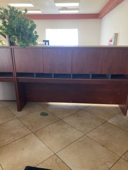 Two piece cabinet