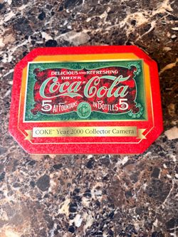 Coca-Cola Year 2000 Collector Camera Tin