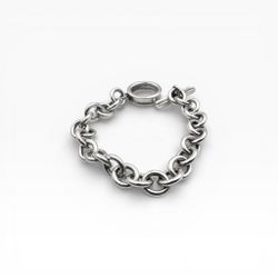 Tiffany & Co. Sterling Silver 6.50" Toggle Bracelet. (Pre-Owned)