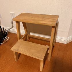 Wood Kitchen Step Stool Natural-Hearth & Hand with Magnolia