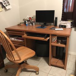 Oak desk Only